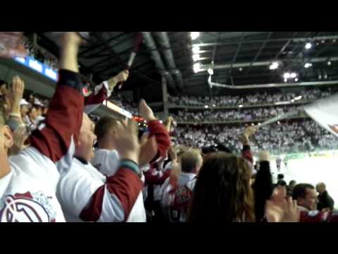 First gol of Dinamo Riga vs Moscow playoff 2011 in Arena Riga - Incredible