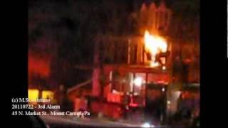 preview picture of video '20110722 - 3rd Alarm - Mount Carmel'
