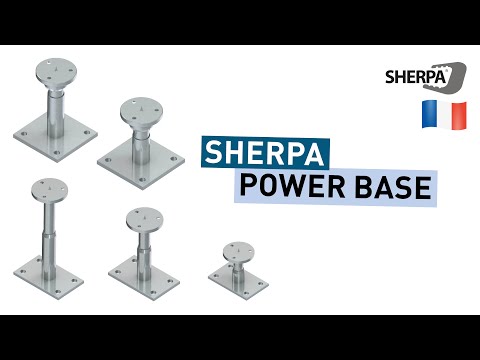 SHERPA Power Base – le pied de pilier et support de poteau la construction en bois