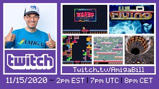 11/15/2020 New Commodore Amiga games, unreleased games, classic games & a truckload of fun!