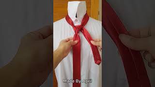 How to tie an Eldredge Necktie Knot | Tying the Perfect Eldredge Knot for Beginners #tie #10second