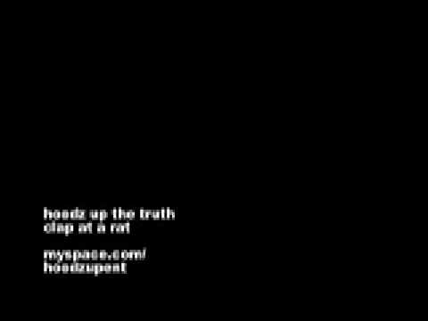 hoodz up. clap at a rat