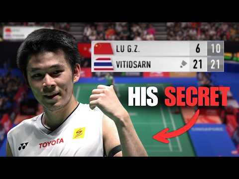 The Badminton Skills That Made Kunlavut Vitidsarn World Number One