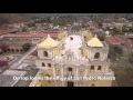 La Merced Church Antigua Guatemala Via Drone