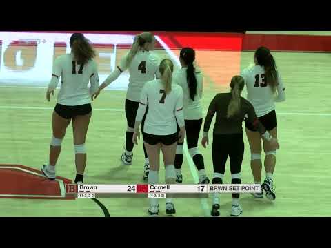 Brown vs Cornell: Volleyball Highlights