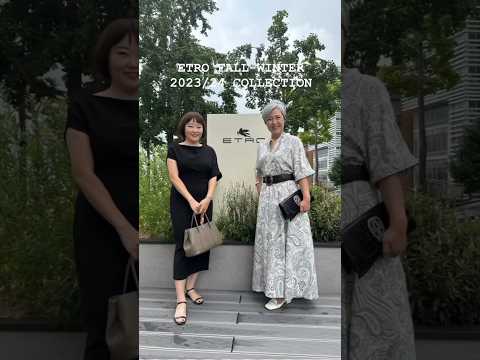 [시니어모델] 에트로 x 마르코 드 빈센조 컬렉션 프라이빗 이벤트 💐💐💐 #etro #에트로 #시니어모델 #시니어모델아카데미 #리브앤라이브