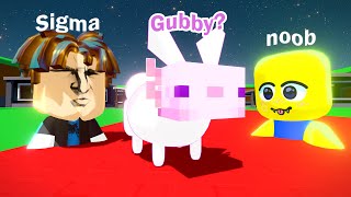 Gubby Axolotl in Steal the brainrot 2🤣 & Parotter cute video compilation