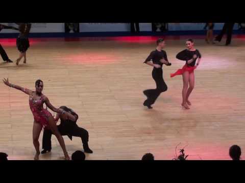 Borisov - Stadnichenko vs Kazakov - Kazakova DanceForum 2017 WDSF int Open Latin 1/4 Jive