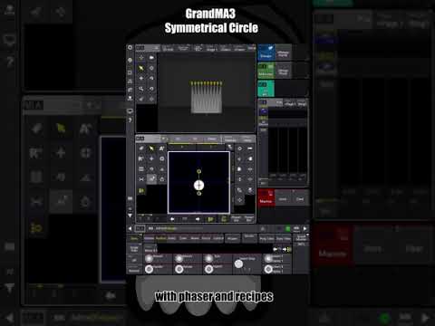 Incredible how fast you can creat a Symmetrical Phaser with GrandMA3