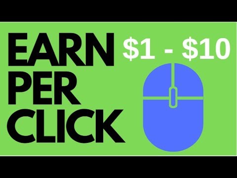 Earn $1-$10 PER CLICK For Beginners With This 1 Website (Make Money Online) Video