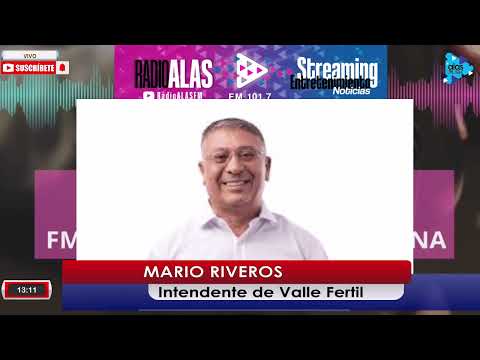 MARIO RIVEROS - INTENDENTE DE VALLE FERTIL - RESUMEN DE NOTICIAS - 17-12-25