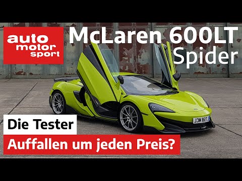 McLaren 600LT Spider: Auffallen um jeden Preis? - Test/Review | auto motor und sport