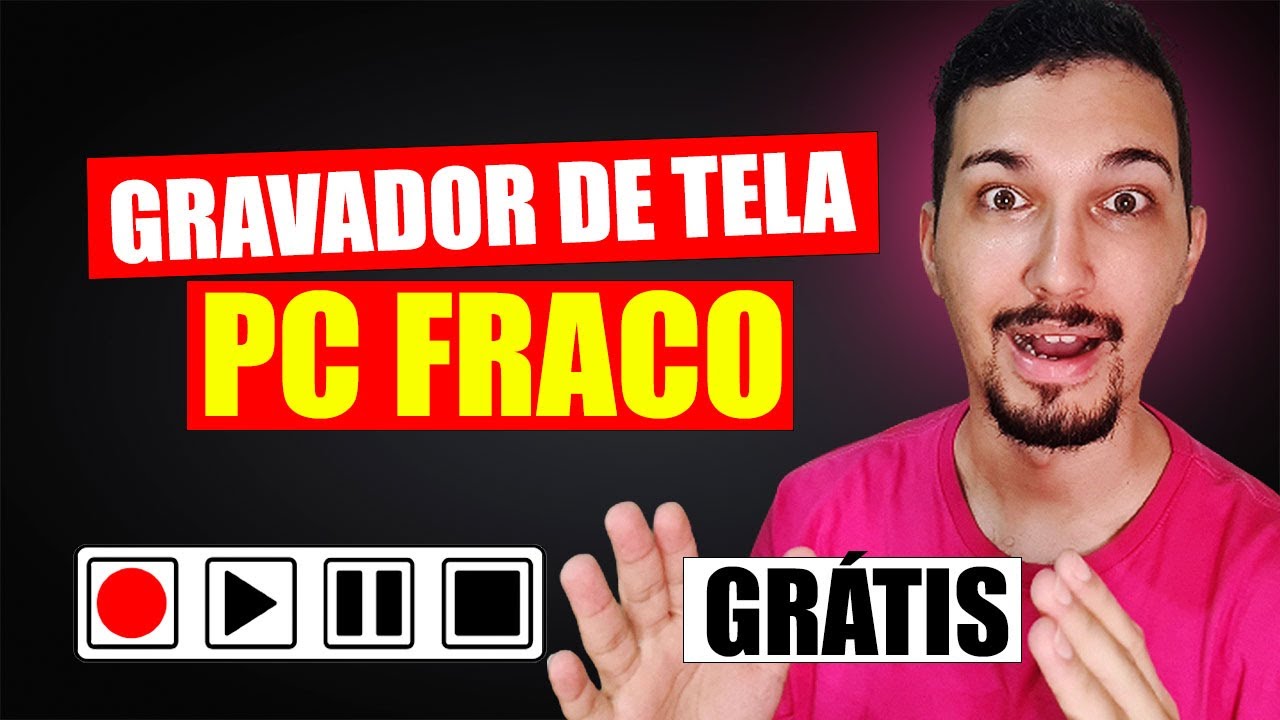 Gravador de tela para PC FRACO GRÁTIS e SEM MARCA D'AGUA - SurFlex