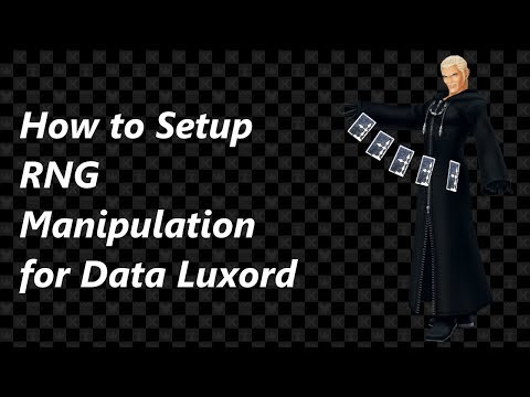 KH2FM HD (PS4) - How to setup RNG manipulation for Data Luxord (Quick Tutorial)