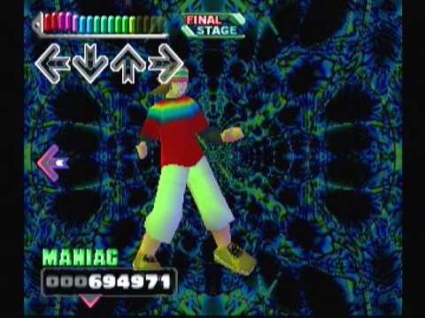 Groove 2001 / Single / Maniac / Dance Dance Revolution Extra MIX - Playstation