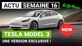 Autonomie record pour cette Tesla Model 3 exclusive !