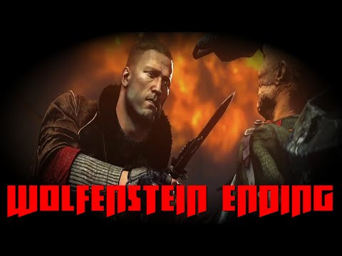 Wolfenstein The New Order Let's Play | B.J. Blazkowicz vs Deathshead | Ending