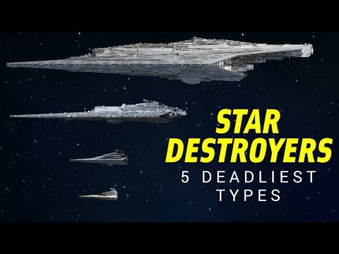 The 5 Deadliest Star Destroyer Types in Star Wars Legends | Star Wars Lore Top 5