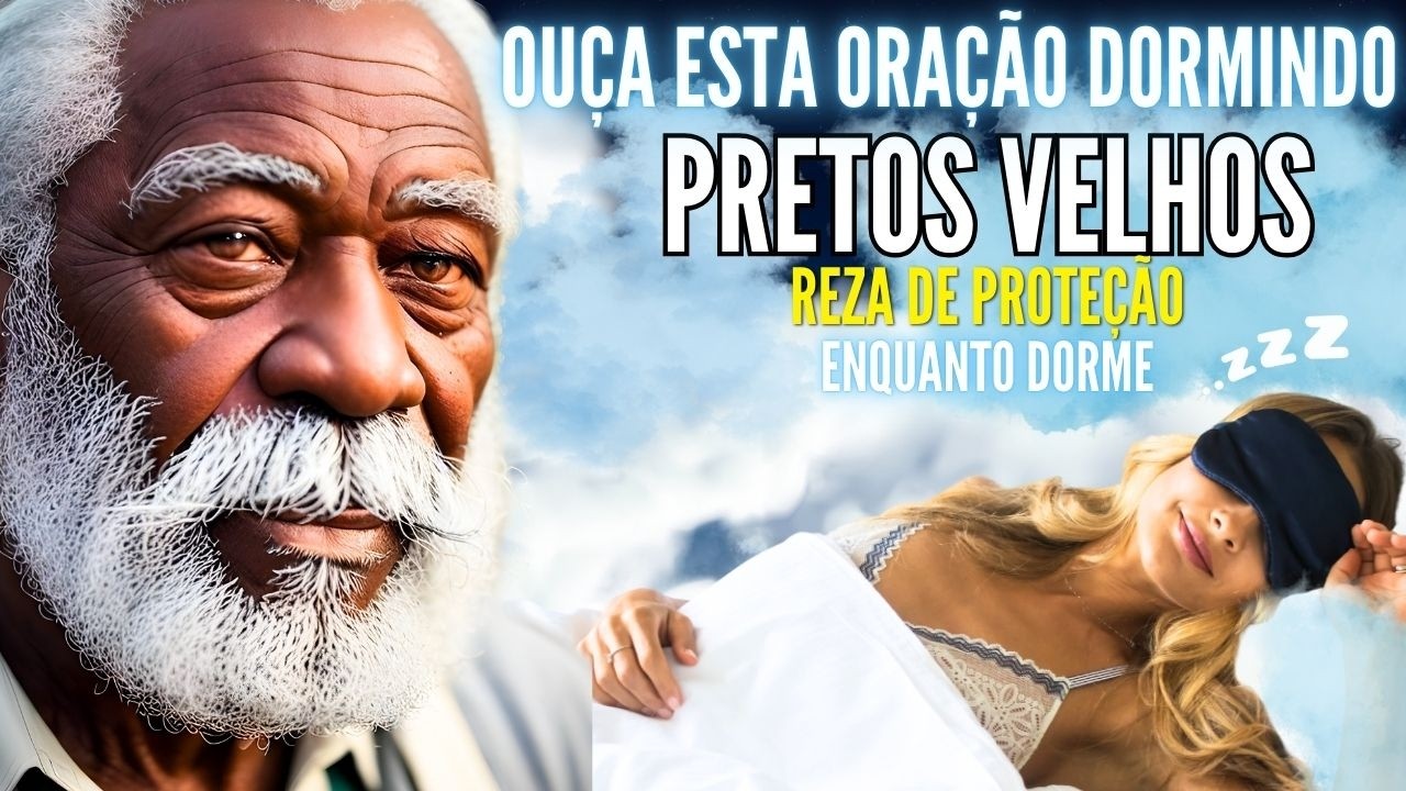 ORAÇÃO de PRETO VELHO PAI JOAQUIM para DORMIR em paz REZA de PROTEÇÃO Oração da noite #umbanda