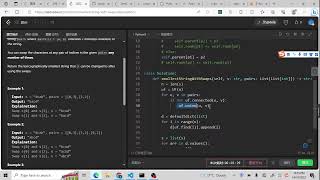 YouTube video 'Leetcode 1202. Smallest String With Swaps (union find)'