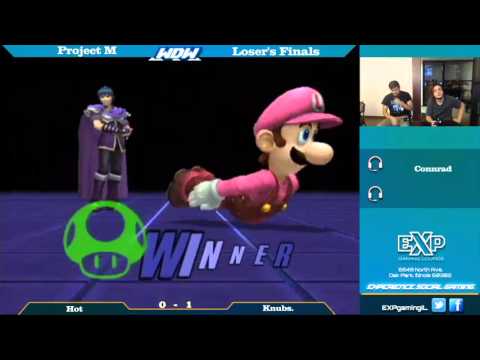 WDW - 1/27/16 - Hot (Marth) vs Knubs. (Luigi) - Loser's Finals