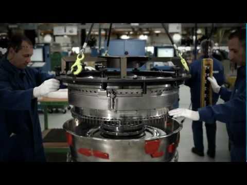 SaM146 core assembly - Safran Aircraft Engines Villaroche facilities