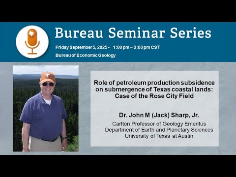 Role of petroleum production subsidence on submergence of Texas coastal lands: the Rose City Field