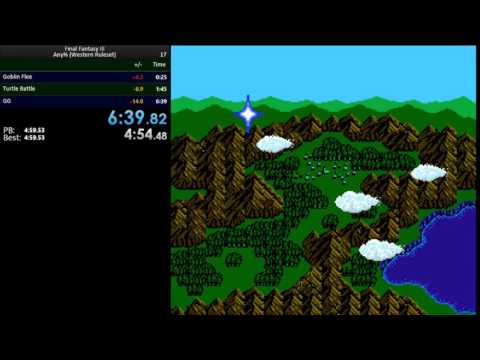Final Fantasy III Speedrun - 6:39.82
