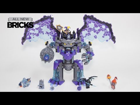 Vidéo LEGO Nexo Knights 70356 : Le Colosse de pierre de la destruction suprême