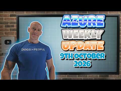 Azure Weekly: Oct 9 - Key Announcements Azure Weekly: Oct 9 - Key Announcements