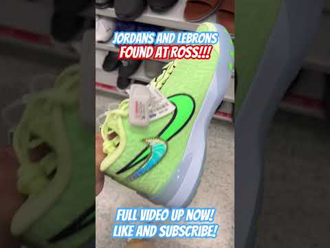 1/2!  #AirJordan retros and #Lebron NXXT found @ Ross Waikiki!  #RossFinds #Hawaii #Nike #Jordan1