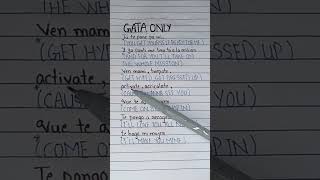 Gata Only Remix - FloyyMenor ( Lyrics + English Translation ) Tik Tok Dance Challenge