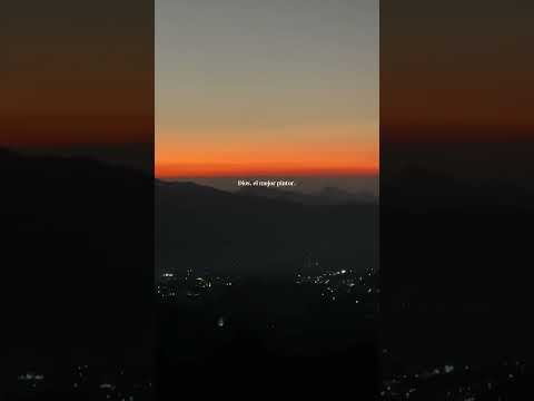 Contemplando bonito atardecer desde San Antonio Huista, Huehuetenango #atardecer #puestadesol