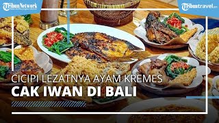 Cicipi Lezatnya Ayam Kremes Cak Iwan di Denpasar, Bumbu Kuningnya Bikin Nagih Pecinta Kuliner