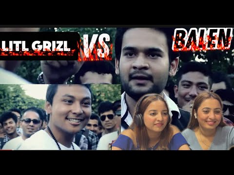Reacting on @SongsNepal   Balen Vs Litl Grizl - Raw Barz (RAP BATTLE)#nepalireaction #rapbattle