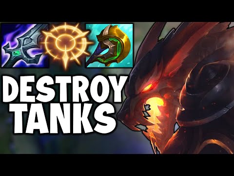 CAMPED BY TWO TANKS AS WARWICK TOP, BUT STILL CARRY!? - League of Legends