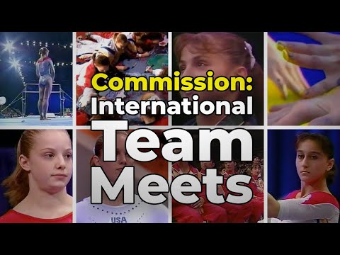 The 90s International Team Meets: Fingerpainting, Vault Chaos & Olympic Legends in the Making