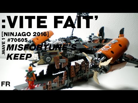 Vidéo LEGO Ninjago 70605 : Le Vaisseau de la Malédiction