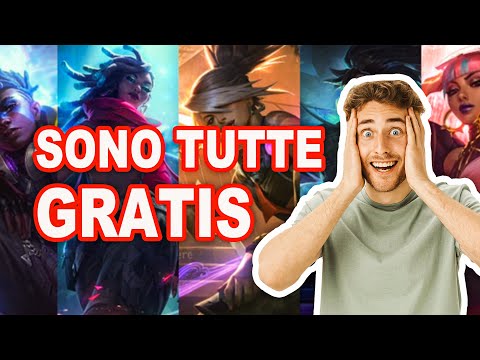 COME AVERE TUTTE LE SKIN SU LEAGUE OF LEGENDS  NEL 2020 (FUNZIONANTE)