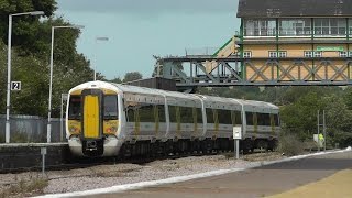 preview picture of video 'Three Trains at Canterbury West 12/08/14'