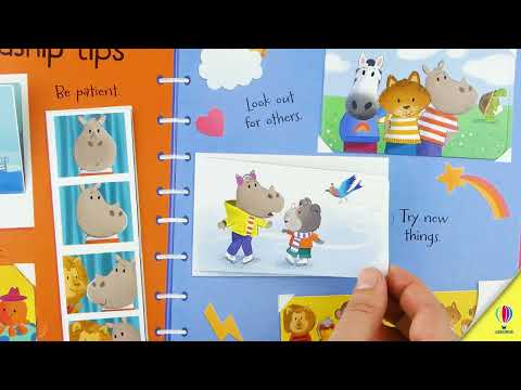 Книга Lift-the-flap First Questions and Answers: How Can I Make Friends? video 1