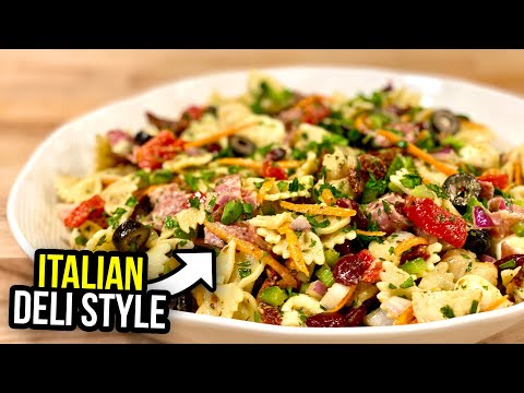 Does the PERFECT Pasta Salad Exist? | EASY Pasta Salad Recipe