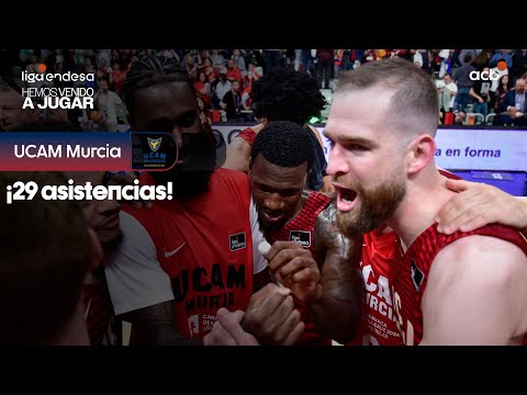 UCAM Murcia: ¡29 asistencias para hacer historia!