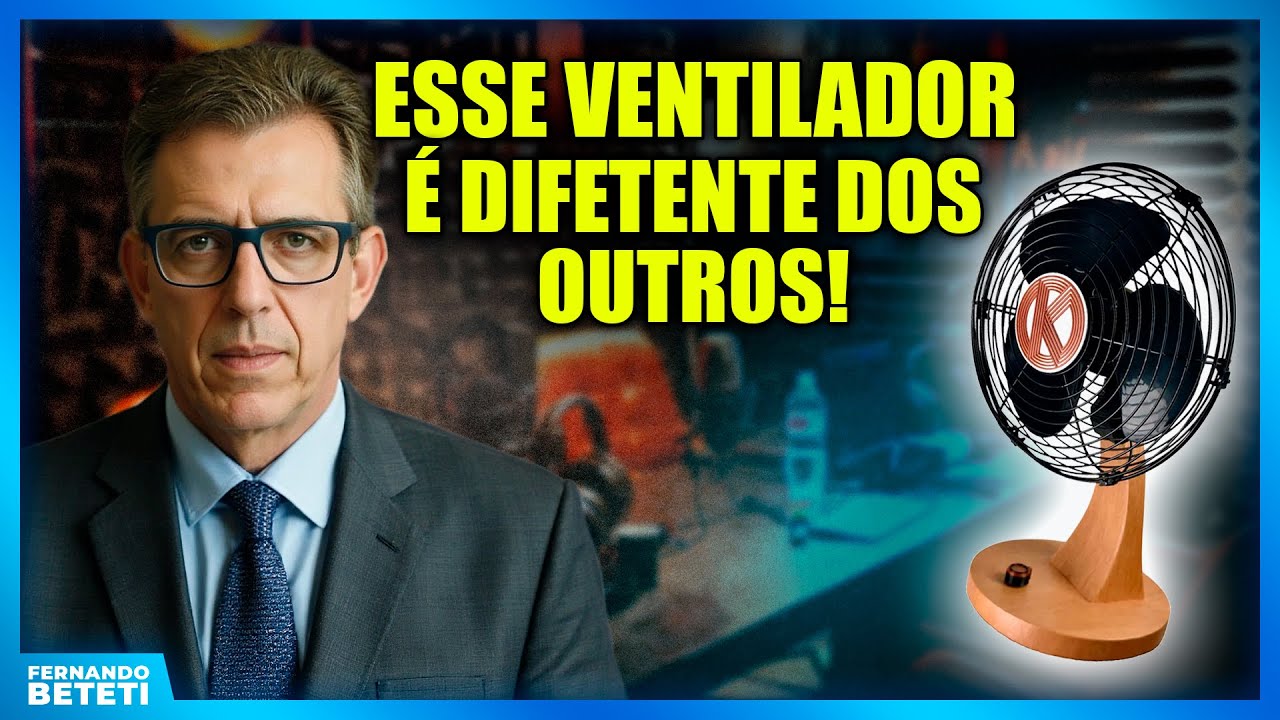 Olha o que esse ventilador faz no sangue e no corpo das pessoas