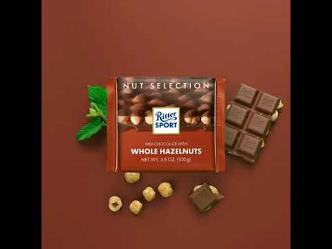 Ritter Sport Milk Chocolate with Whole Hazelnuts