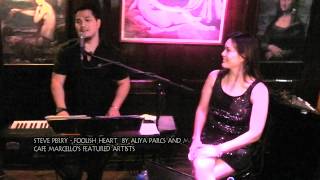 Foolish Heart - Steve Perry by Aliya Parcs and Maki Ricafort @ Cafe Marcello Imus Cavite