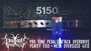 Video thumbnail for Pro Tone Pedals Attack Overdrive (Peavey 5150) by Cory Brunnemann