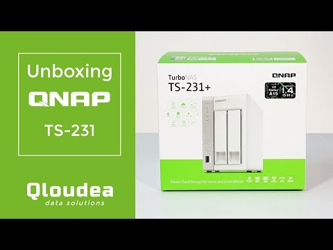 Unboxing QNAP 231+