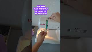 How to thread a Janome sewing machine