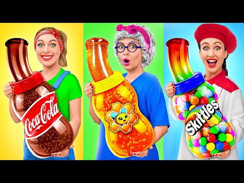 Sfida Di Cucina — Io vs Nonna | Sfida Folle da Multi DO Challenge